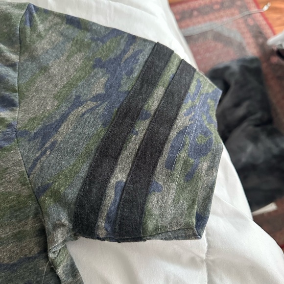 NWT hamptons classic southampton equestrian horse show camo ringer t-shirt - Picture 3 of 7